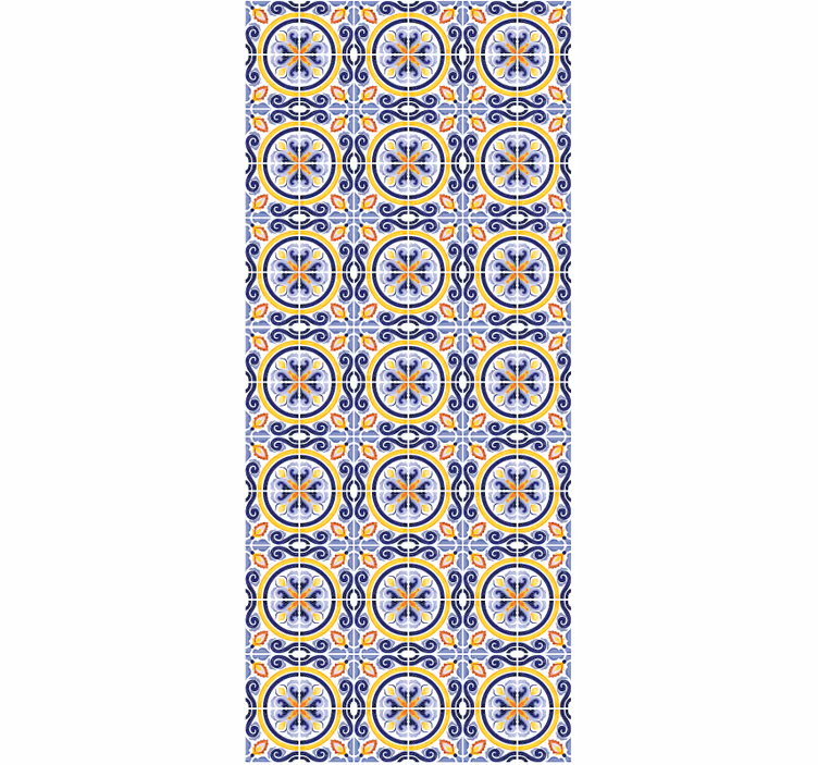 Tapety do kuchyne letné dlaždice - Tenstickers