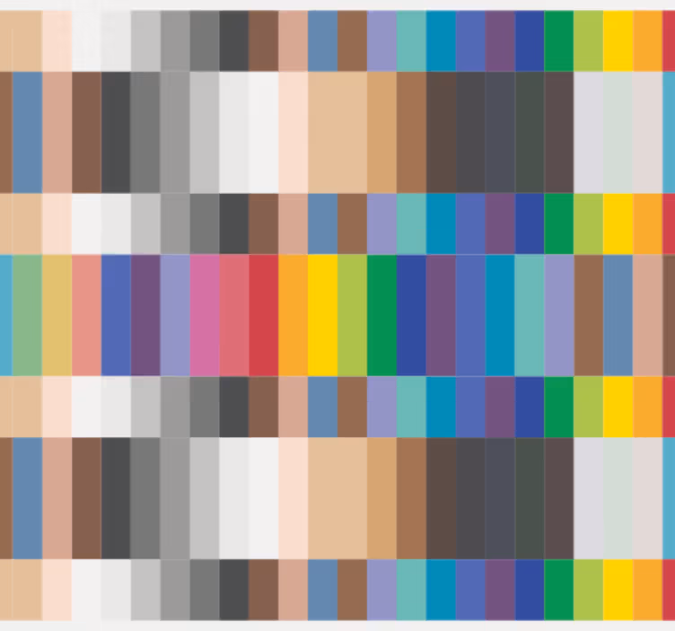 Tapety do kuchyne farebné malé štvorce - Tenstickers