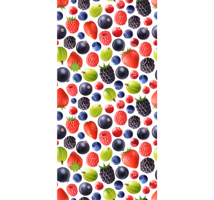 Tapety do kuchyne berry kolekcia - Tenstickers