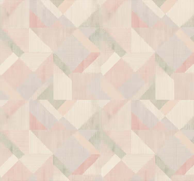 Tapety do spálne pastelové tkané geometrické - Tenstickers