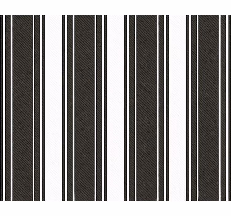 Tapety do obývačky vintage čierno-biele pruhy - Tenstickers