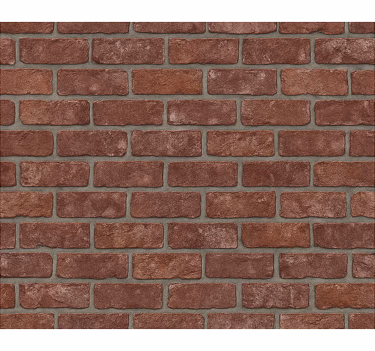 Tapety do obývačky priemyselná červená tehla - Tenstickers