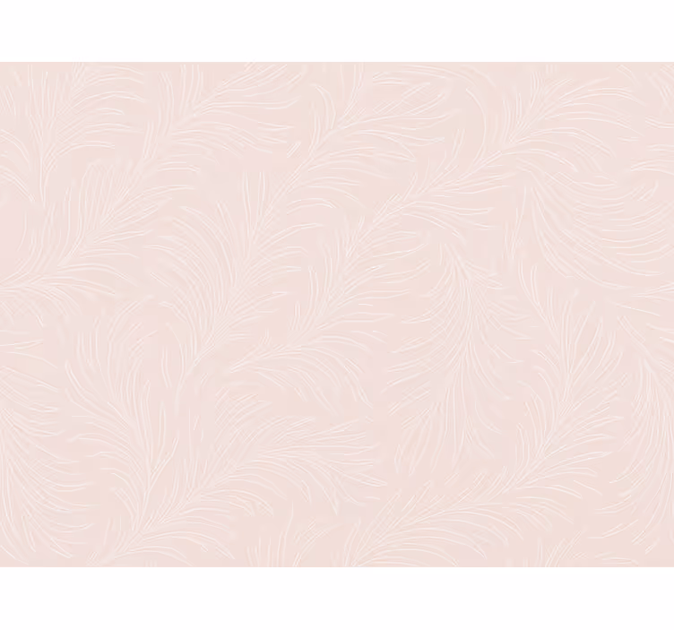 Tapety do spálne jemná ružová botanika - Tenstickers