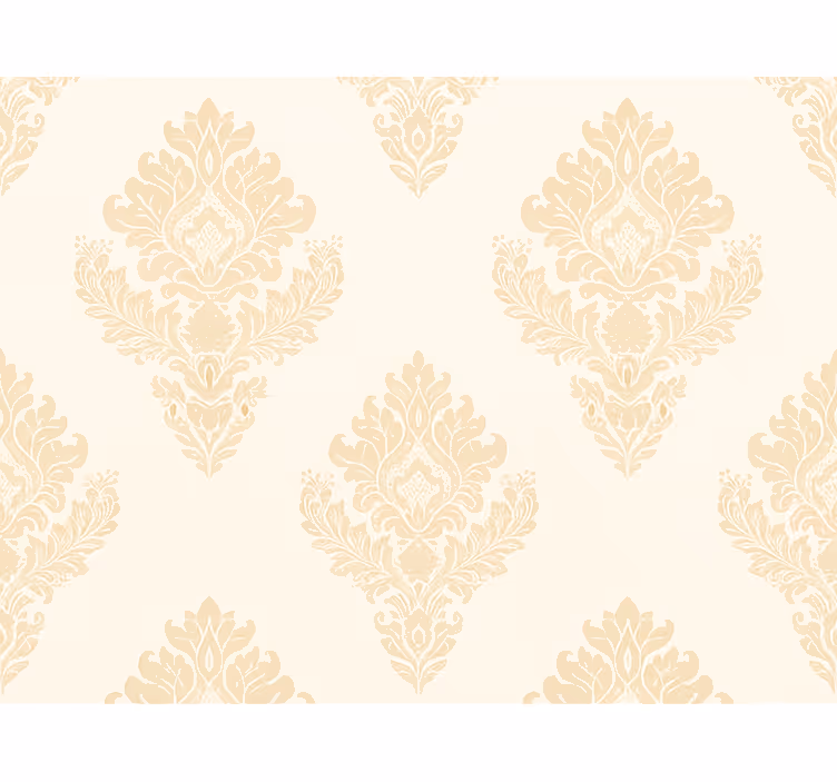 Tapety do spálne klasický béžový damask - Tenstickers