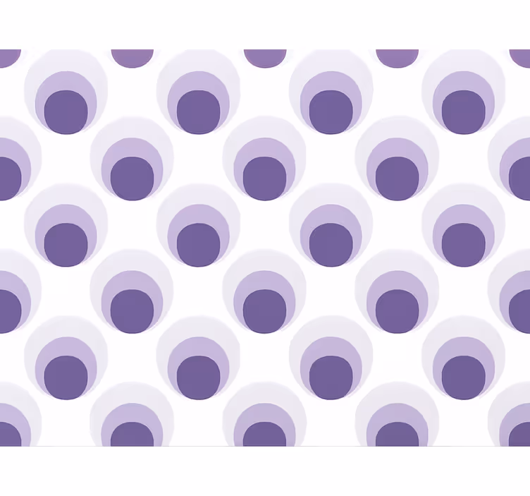 Tapety do obývačky dizajn fialových kruhov v vrstvách - Tenstickers
