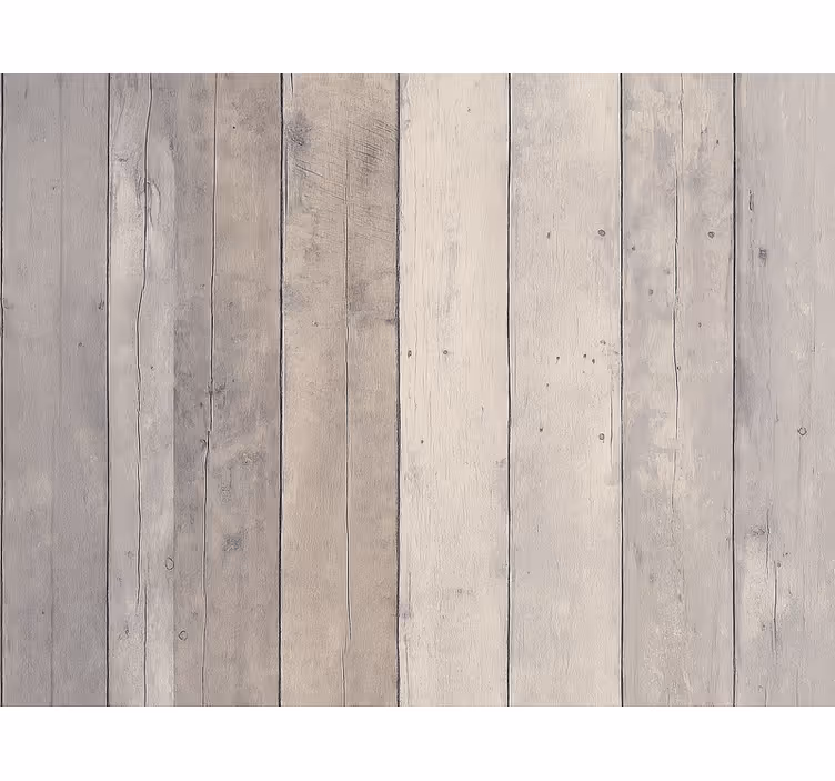 Tapety do obývačky s efektom umývaného dreva - Tenstickers