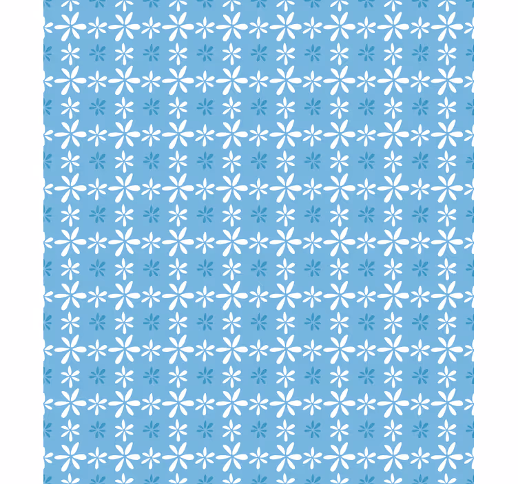 Tapety na stenu kvety biele sedmokrásky - Tenstickers