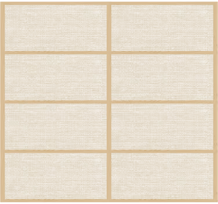 Tapety do spálne japonská panelová konštrukcia - Tenstickers