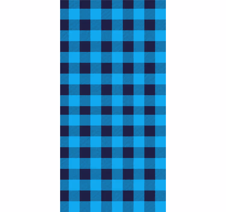 Tapety do spálne s károvaným vzorom - Tenstickers