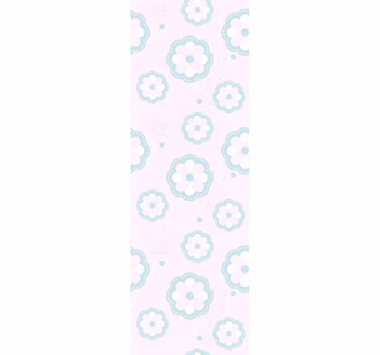 Tapeta do izby ružový vzor shabby chic - Tenstickers