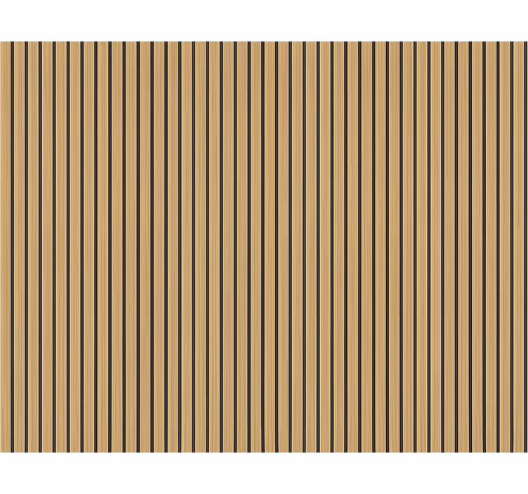 Tapeta do izby moderné dubové pruhy - Tenstickers