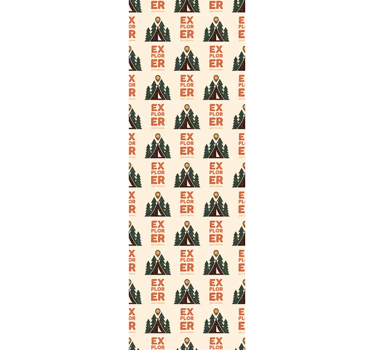 Tapeta do izby objavovanie kempingového dobrodružstva - Tenstickers