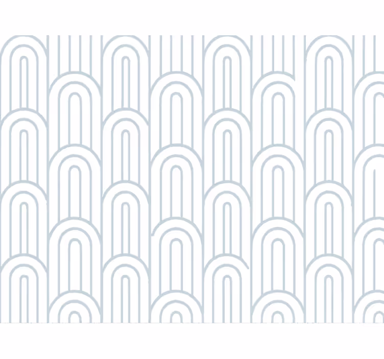 Geometrické tapety svetlý a vzdušný modrý oblúk - Tenstickers