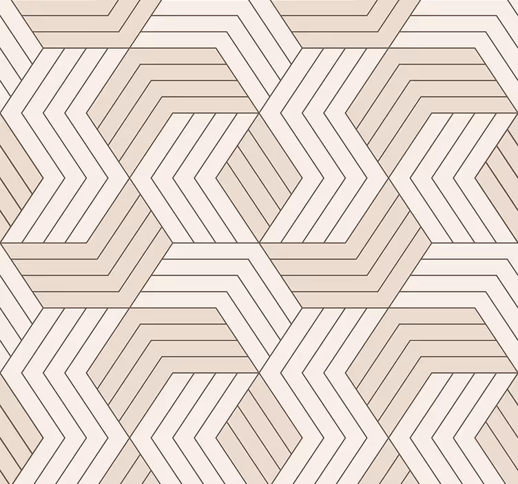 Geometrické tapety s kockami - Tenstickers