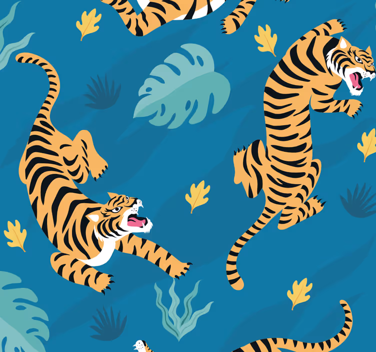 Tigre jedáleň tapety - Tenstickers
