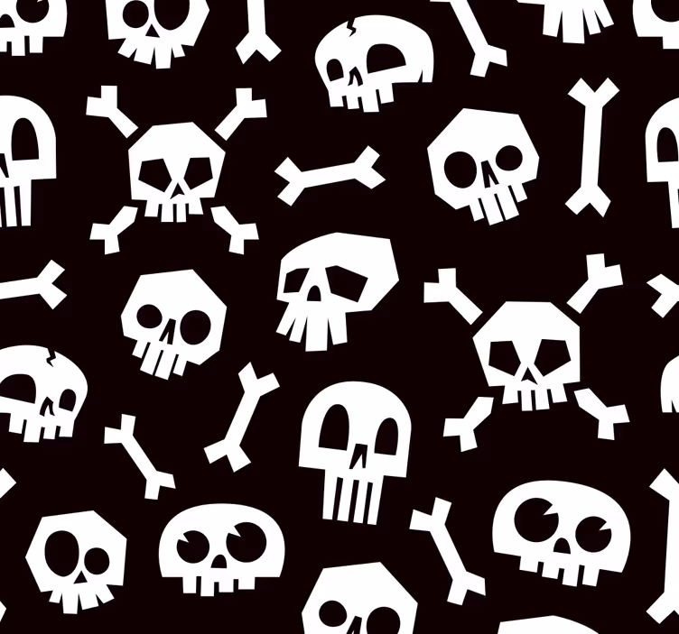Halloween kostra s tapetou - Tenstickers