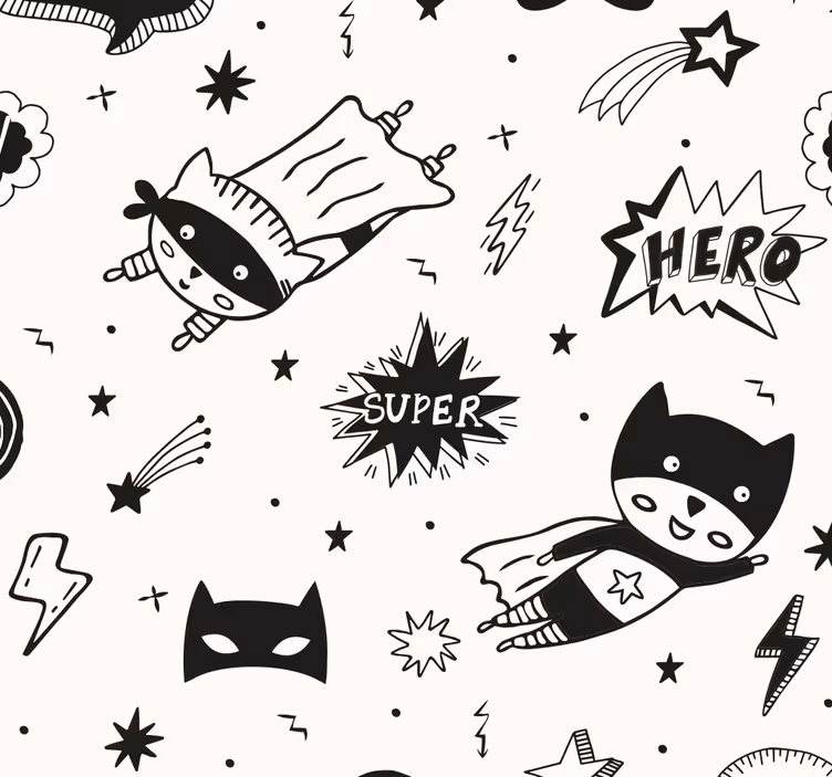 Onomatopoeia tapety na plochu komiksovej textúry - Tenstickers