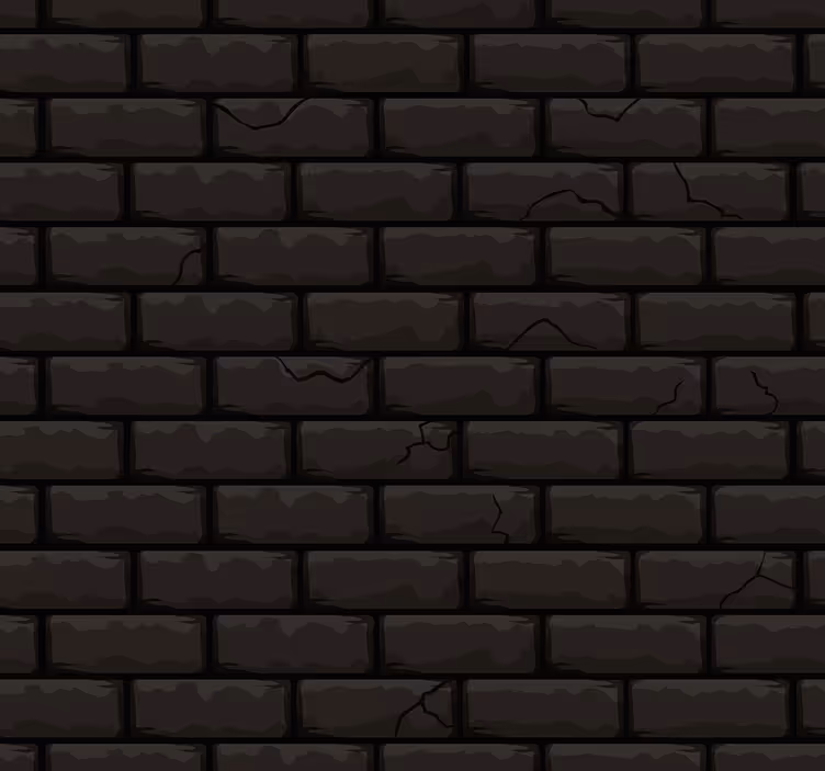 Tapety z tmavej tehly - Tenstickers
