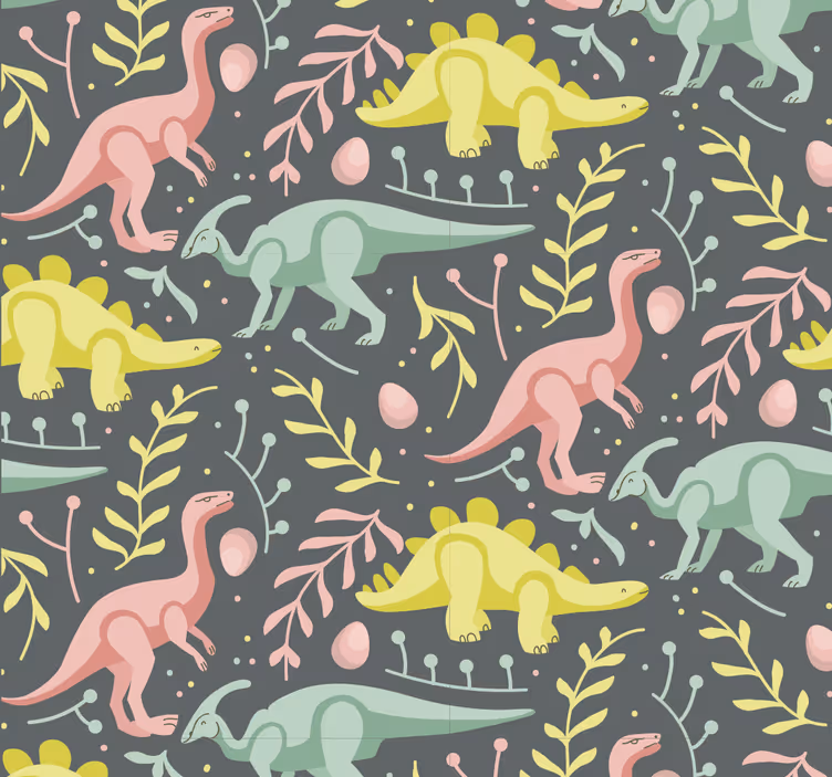 Detské a zelené dinosaury - Tenstickers