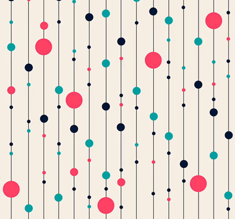 Zábava polka dot tapeta pre vás! - Tenstickers
