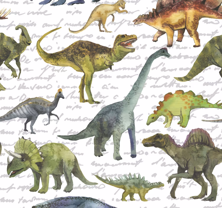 Realistické detské tapety dinosaurov - Tenstickers