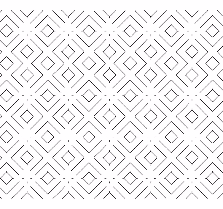 tapety geometrické vzory diamantové mozaikovanie - Tenstickers