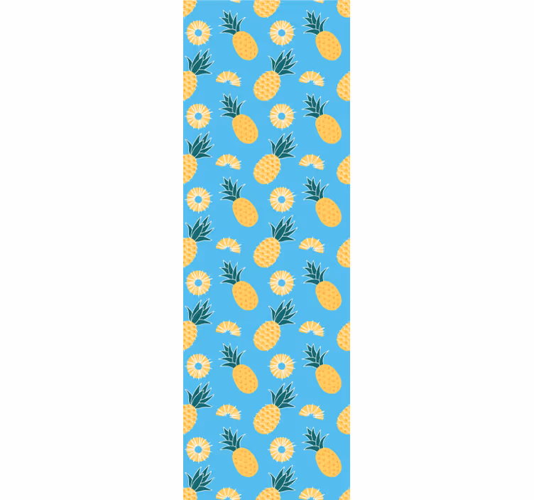 tapeta na stenu zvierata potlač tropického ananásu - Tenstickers