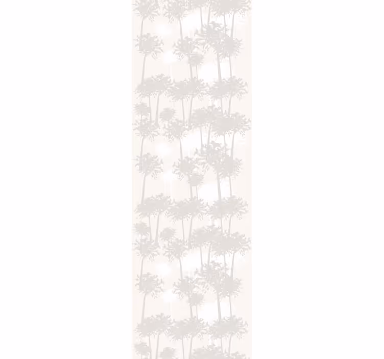tapeta stromy silueta lesa - Tenstickers