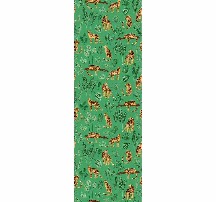 tapeta na stenu zvierata motív safari fauny - Tenstickers