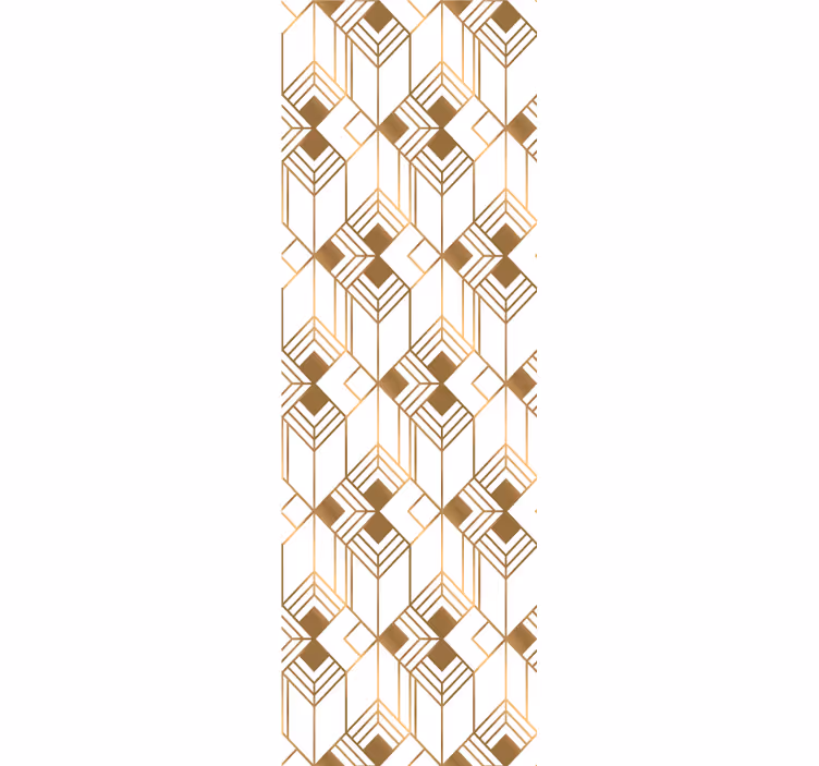 tapety geometrické vzory kubistická symetria - Tenstickers