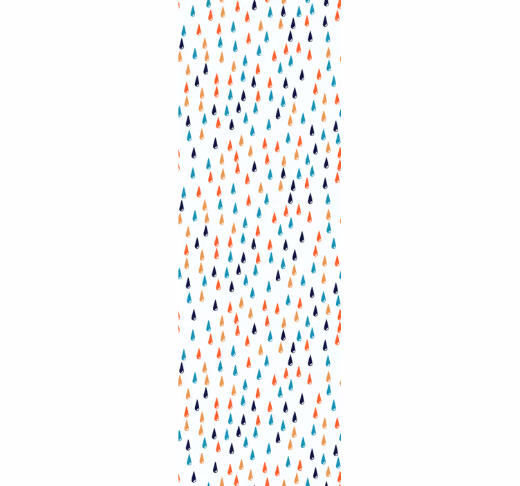 Farebná tapeta s dažďovou kvapkou - Tenstickers
