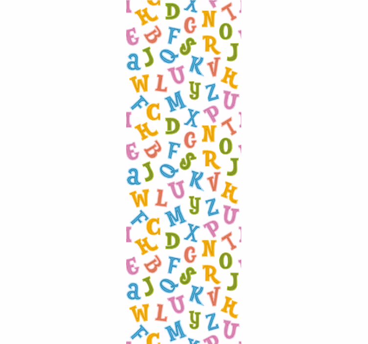 Abeceda pre deti list tapety - Tenstickers