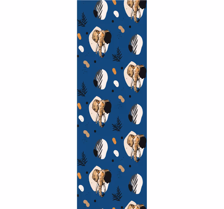 tapety slon motív safari - Tenstickers