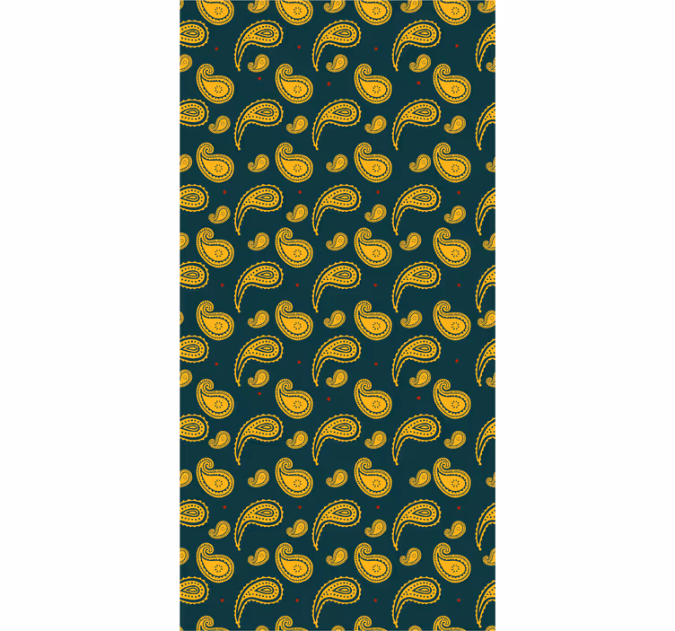 Tapety s ornamentami dizajn paisley motívu - Tenstickers