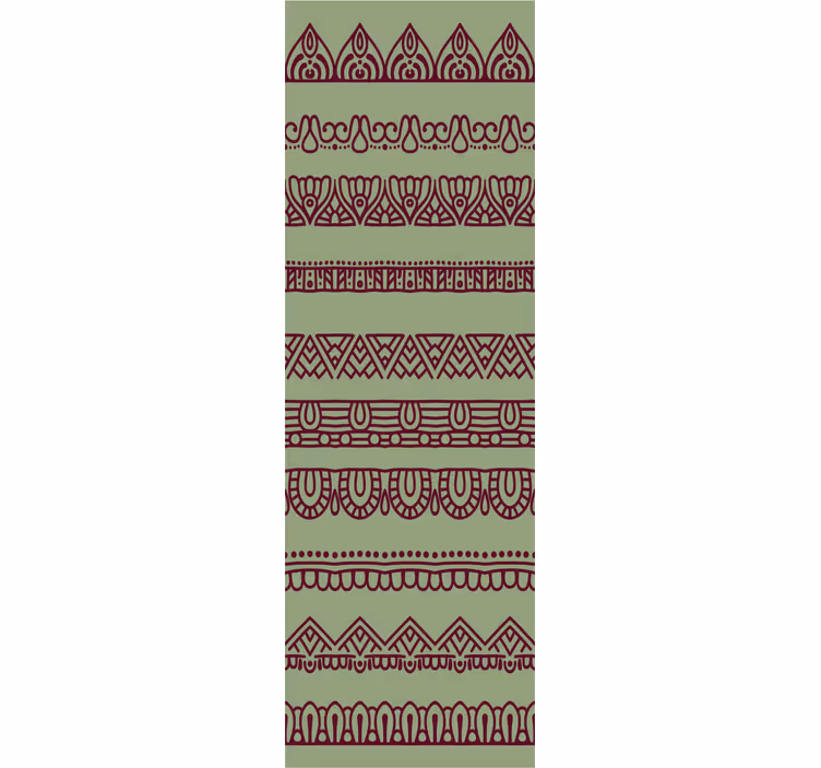 Tapety s ornamentami zdobené vzory okrajov - Tenstickers