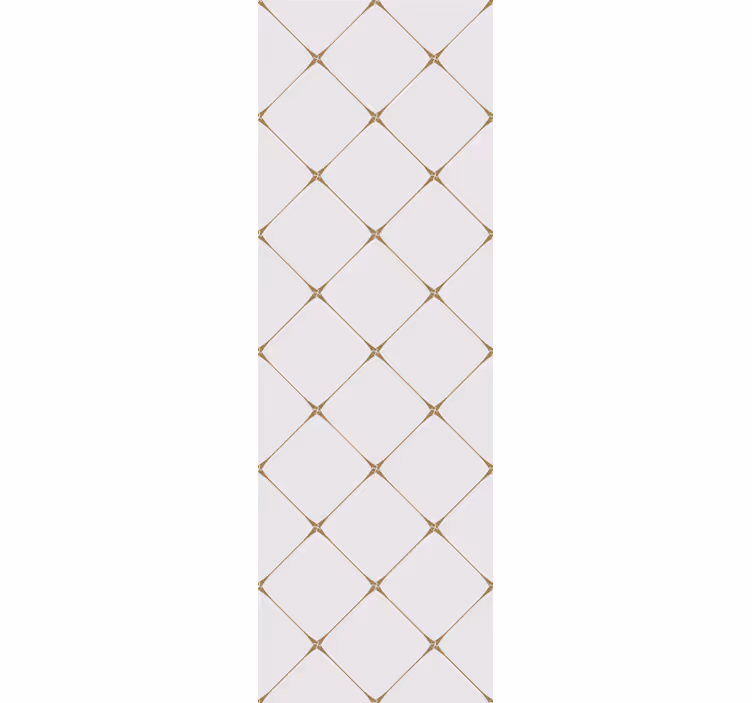 tapety so štvorcami geometrické diamantové čiary - Tenstickers
