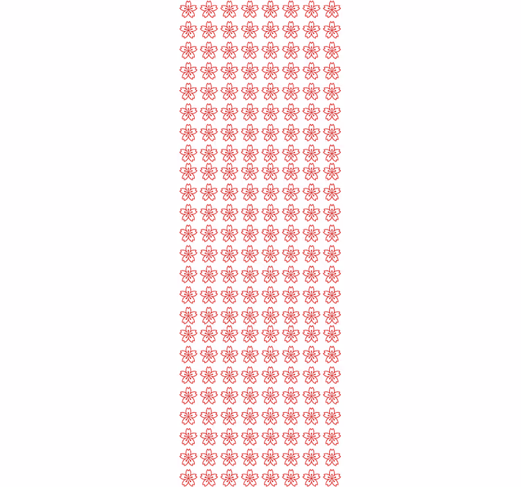 kvetinová tapeta kvetinová symetria - Tenstickers