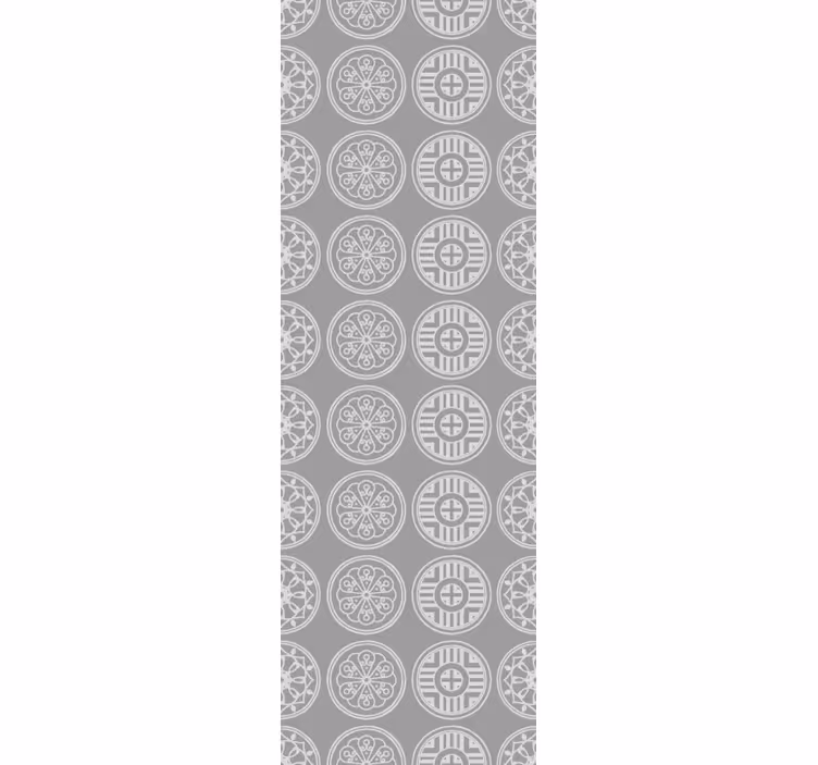 Tapety s ornamentami zdobené medailóny - Tenstickers