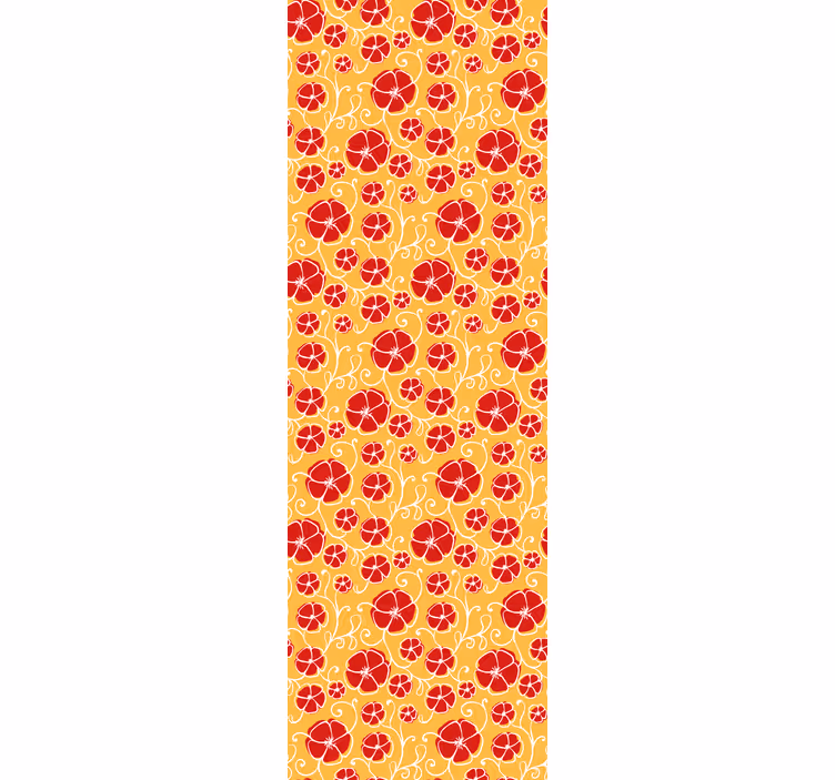 Tapety s ornamentami zdobený citrusový vzor - Tenstickers