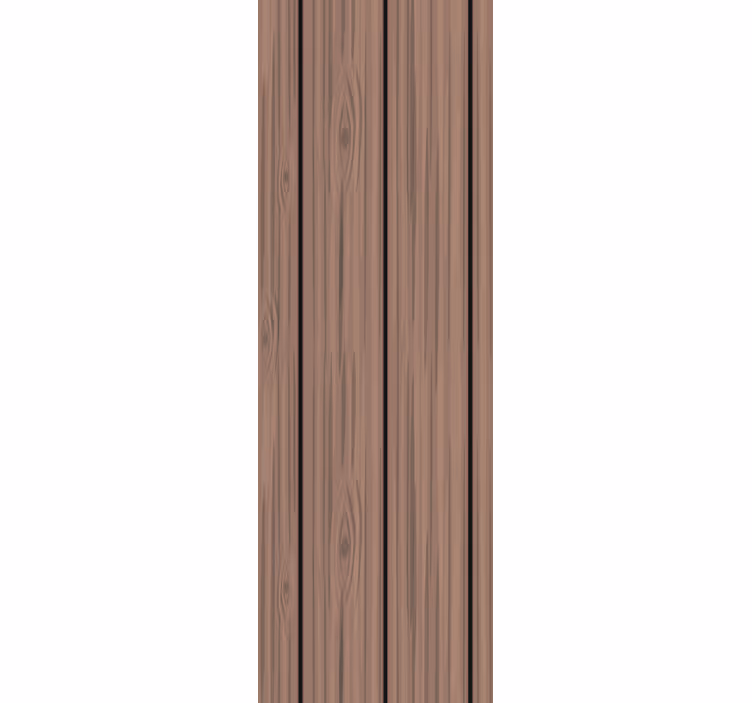 Horizontálny drevený vzor drevený efekt tapety - Tenstickers