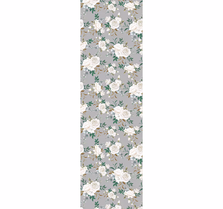 tapety na stenu kvety panel kvetinovej elegancie - Tenstickers