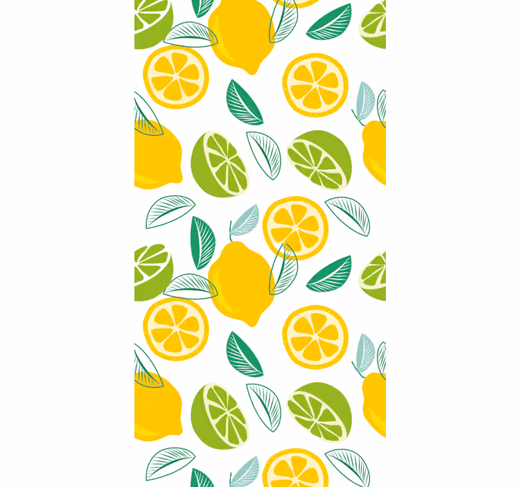 tapety do kuchyne citrusový motív - Tenstickers