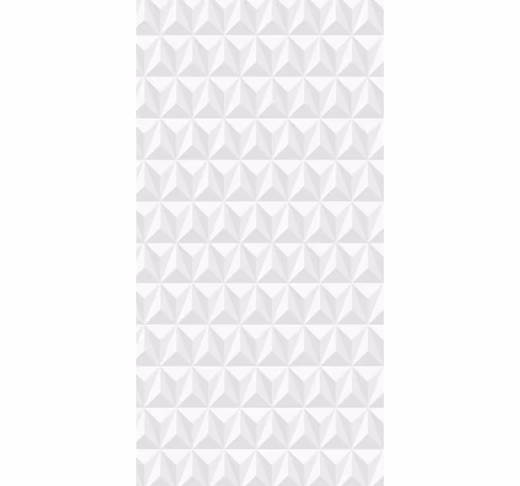 biele tapety geometrická stena - Tenstickers