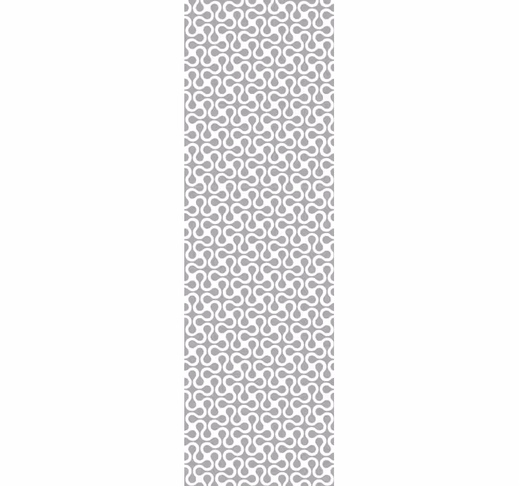 Moderný biely twister moderné tapety - Tenstickers