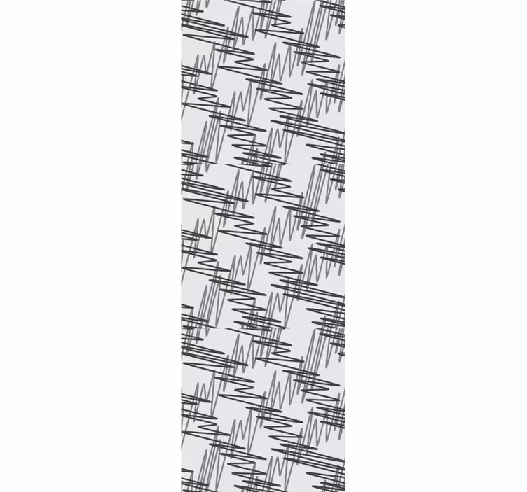 čiernobiele čmáranice umelecké tapety - Tenstickers