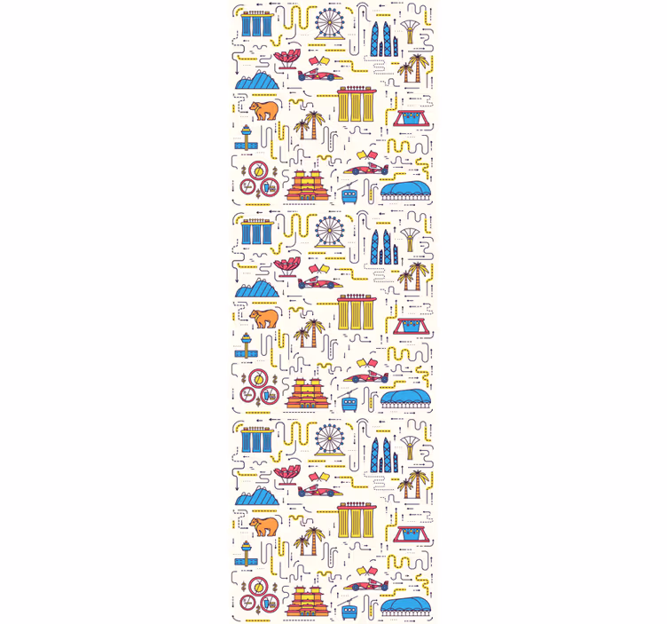 tapety mesto panoráma mesta zábava - Tenstickers