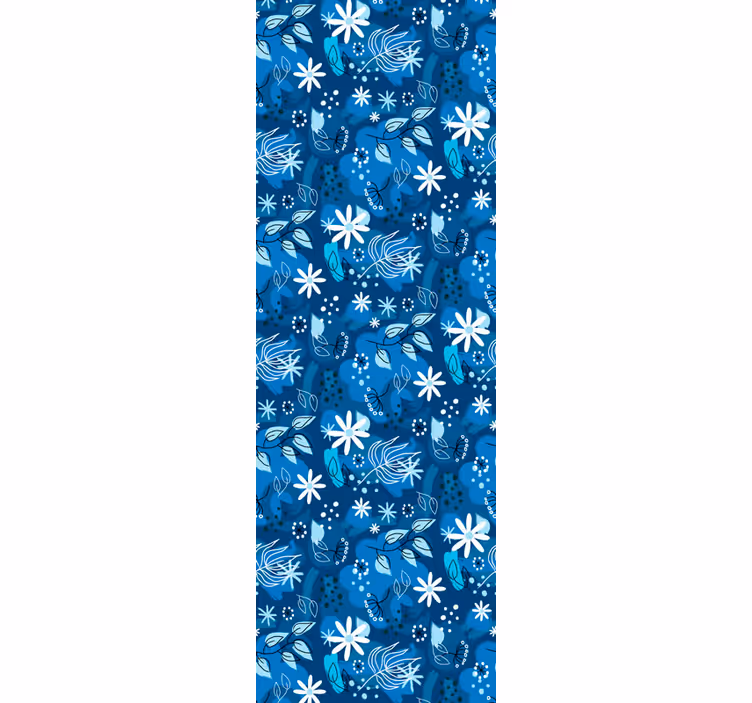 umelecké tapety motív kvetinovej fauny - Tenstickers
