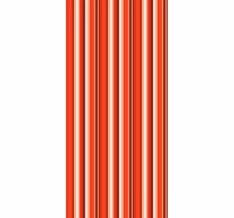 Zvislé červené pruhy zvislé tapety - Tenstickers