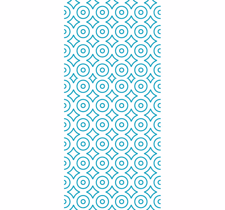 tapety geometrické vzory kruhový geometrický vzor - Tenstickers