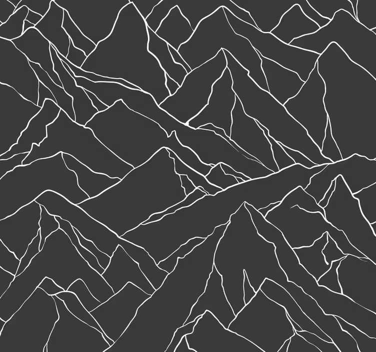 Obrys hôr moderné tapety - Tenstickers